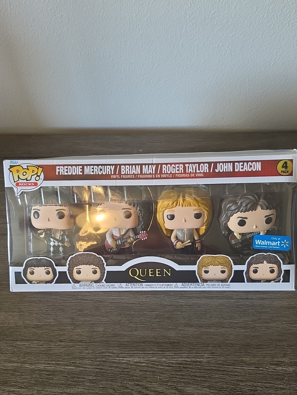 👑 Hard-to-Find Walmart Exclusive Queen Funko Pop! 4-Pack 👑